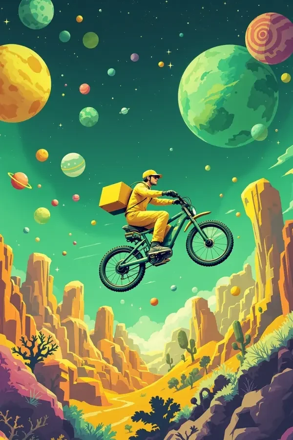 星际快递员 海报